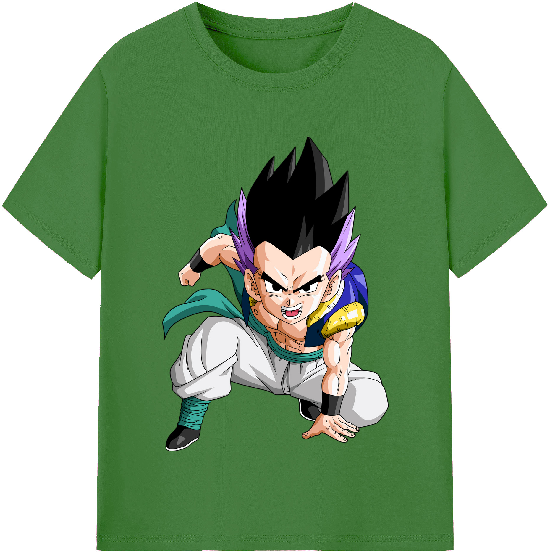 （画像用） ドラゴンボール 孫 悟飯（そんごはん）DRAGON BALL Son Gohan レディースカジュアルプリントTシャツ（綿100％）